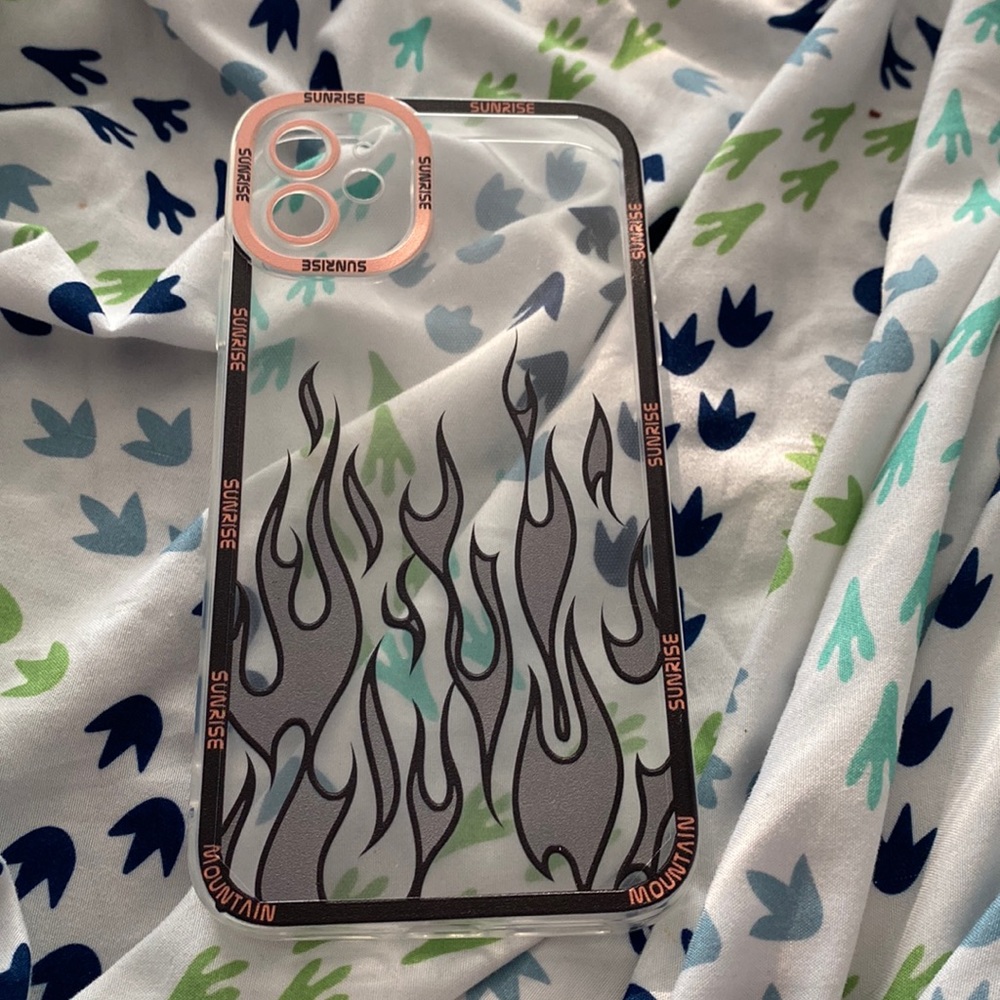 Flames iPhone 11 case